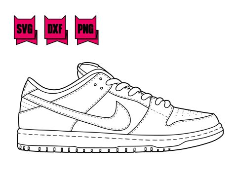 nike dunks clip art printable.